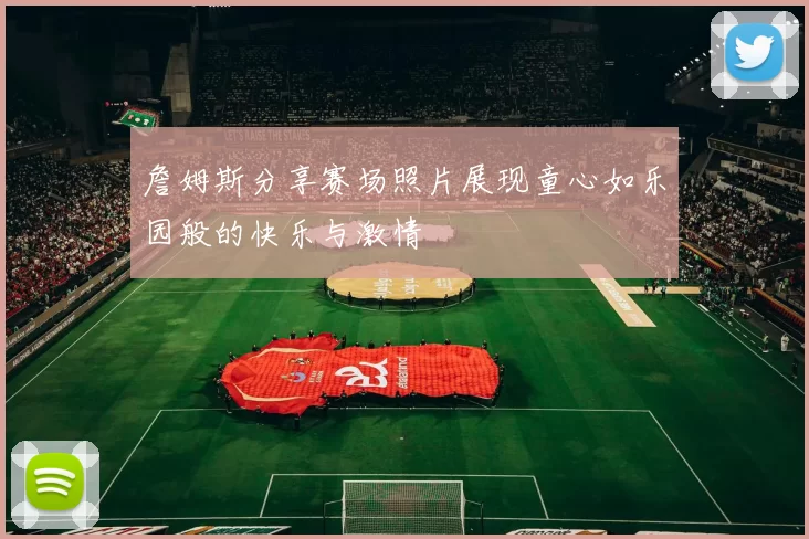 詹姆斯分享赛场照片展现童心如乐园般的快乐与激情